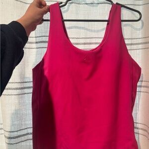 Reebok Women's Vibrant Pink Tank Top
